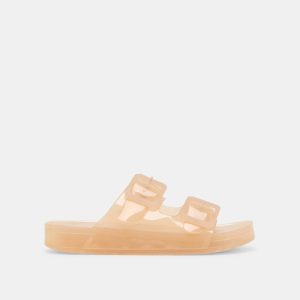 Julio Sandals Praline Vinyl