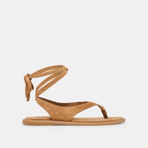 Jayden Sandals Teak Suede
